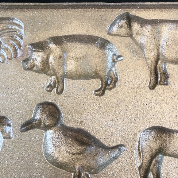New Farm animal cookie pan Chocolate Molds all metal - Picture 6 of 7